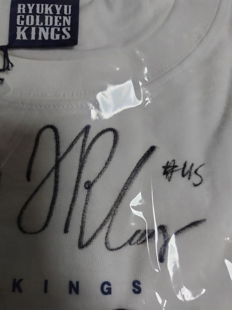 RYUKYU GOLDEN KINGS ＃45　クーリー選手　直筆サイン入り