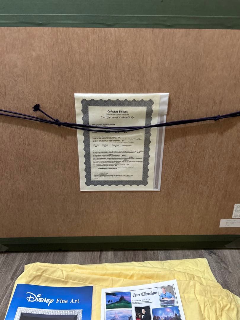 ピーターエレンショウ　274/500 ディズニー