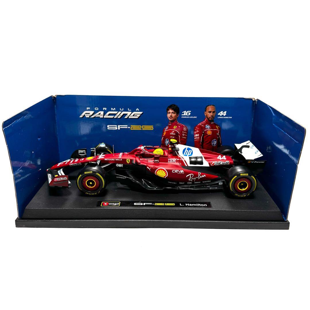ブラーゴ F1 1/18 2025 フェラーリ SF-25 ルイス・ハミルトン
