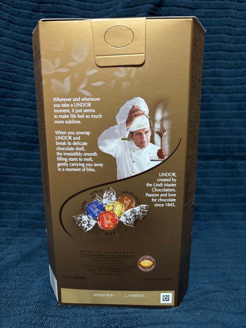 未開封　リンツ　リンドール　ゴールドアソートメント　600g １０箱