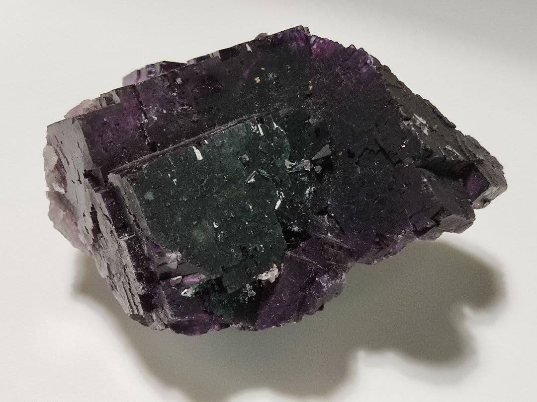 パワーストーン　天然石　パープルフローライト　246g　No.962