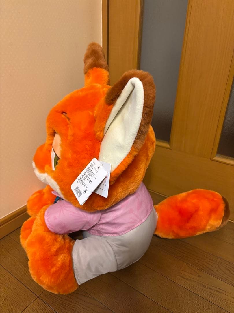 ズートピア2 コストコ　ブランケット付き　ぬいぐるみ　50cm