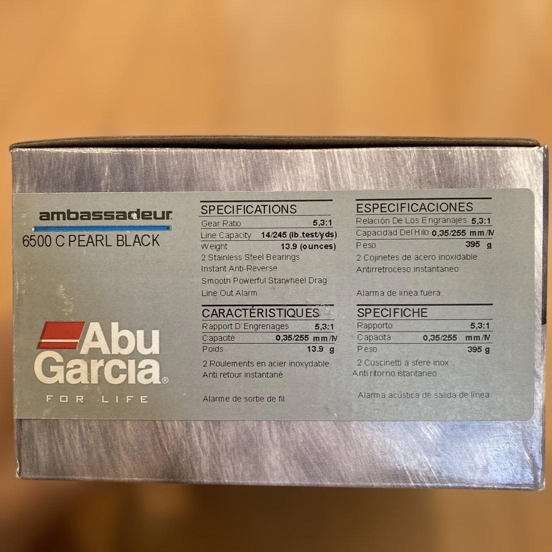 【未使用】Abu Garcia Ambassadeur6500C 両軸リール