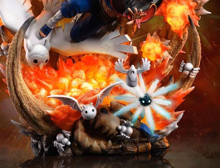 NARUTO ナルト デイダラ 1/7 ガレージキット ガレキ スタチュー④