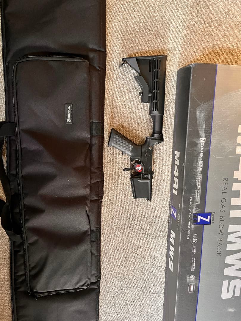 東京マルイ　MWS ロアーレシーバー　ガンケース付き