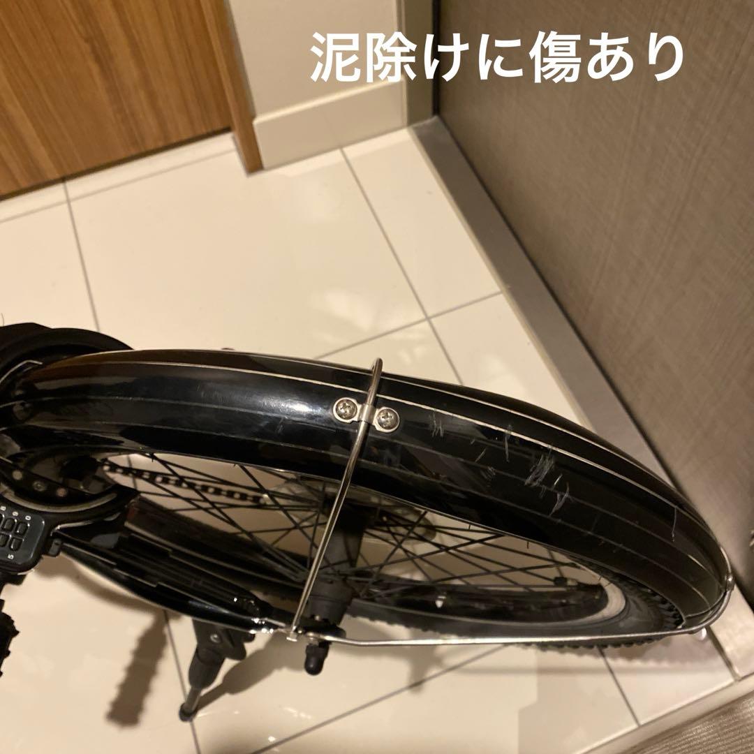 【送料込・匿名配送】ルイガノ J20 20インチ　前カゴ、泥除け、鍵付き