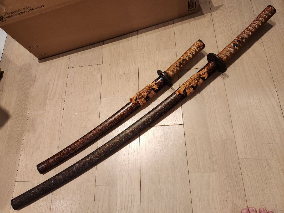 模造刀　 大小2本セット　茶拵え　脇差