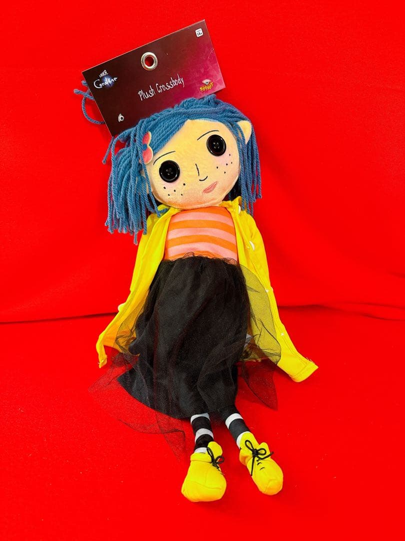 コララインとボタンの魔女 コラライン ぬいぐるみバッグ 海外限定