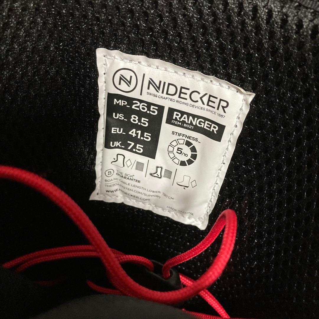 未使用　NIDECKER / ナイデッカー RANGER 26.5cm