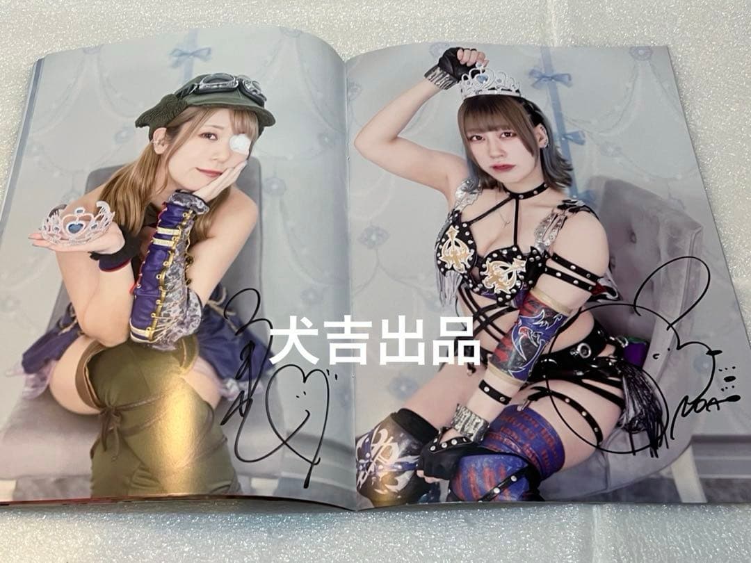 東京女子プロレス SSP22 VIP席特典 全選手直筆サイン入り tjpw