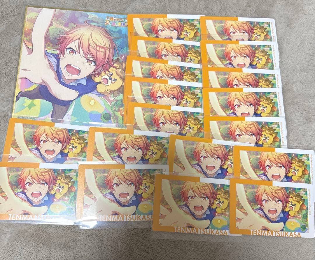 プロセカ 天馬司 感謝祭　缶バッジ エピカ　色紙　まとめ売り