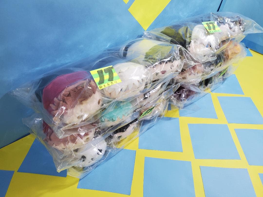 芥見下々 呪術廻戦展 のるキャラマスコット 3体セット 全18種 コンプリート⑧