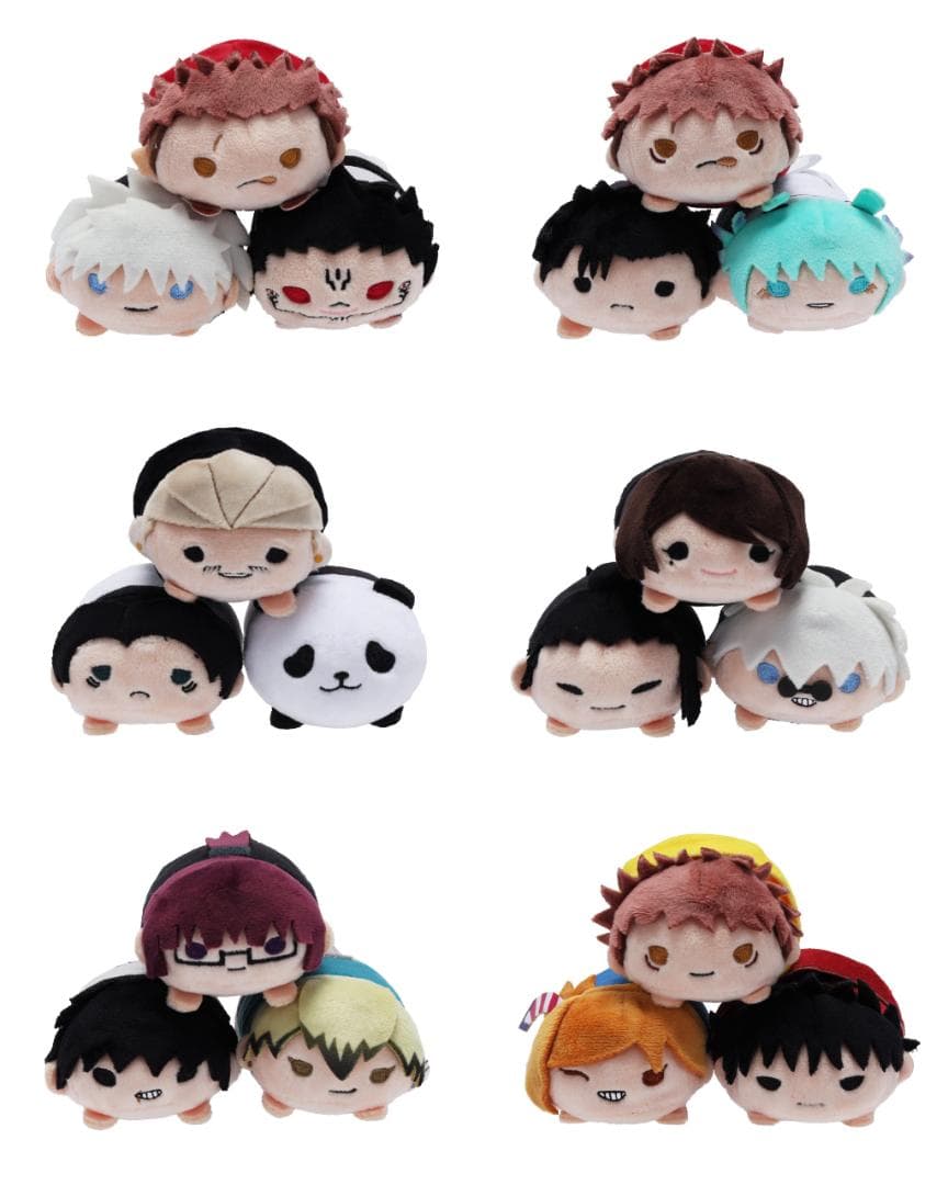 芥見下々 呪術廻戦展 のるキャラマスコット 3体セット 全18種 コンプリート⑧