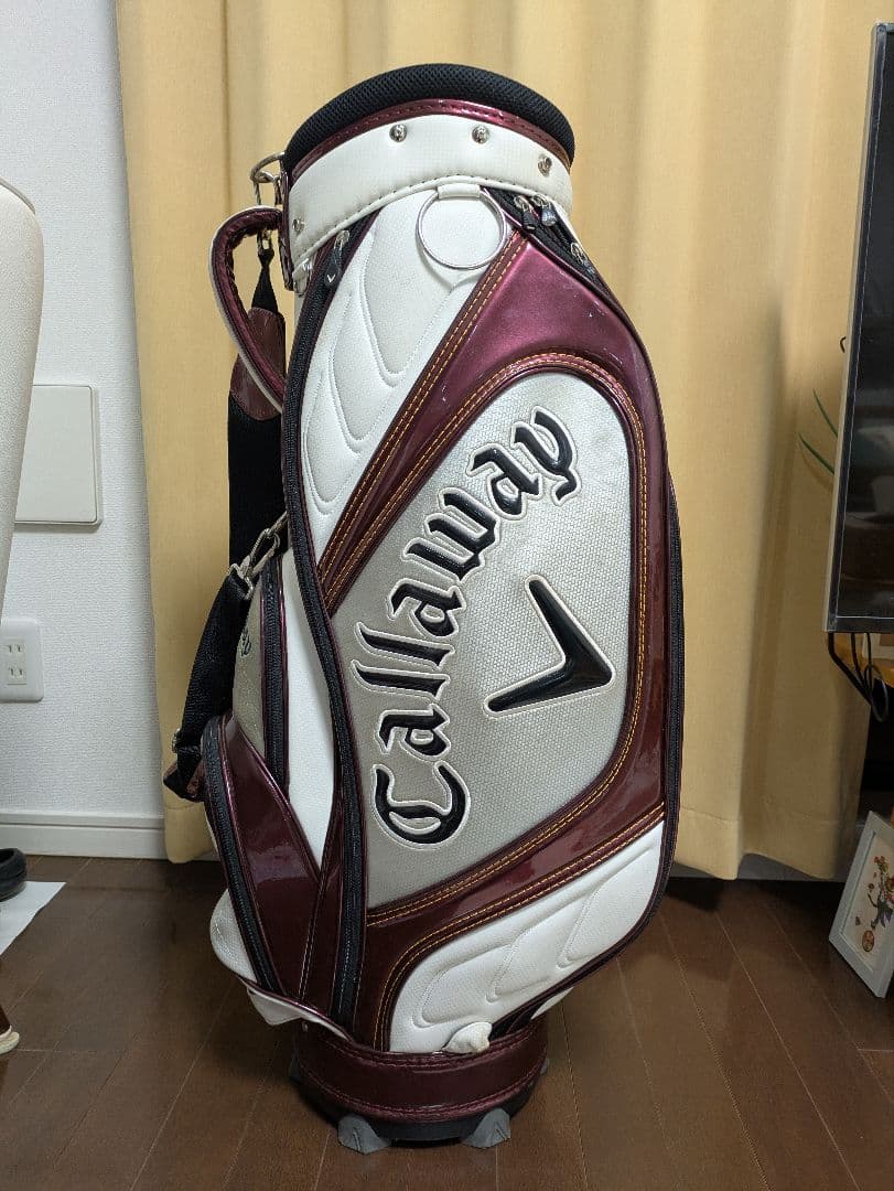 Callaway キャディバッグ ホワイト/パープル