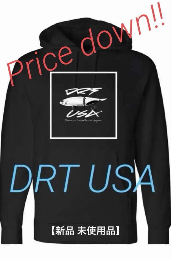 【新品未使用】【DRT USA パーカー】アメリカサイズM【送料無料】