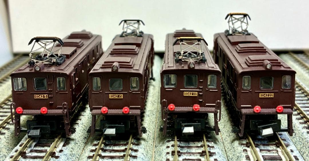 ☆絶版・希少品☆彡『ED42 4重連セット』“完成度の高い精巧モデル”