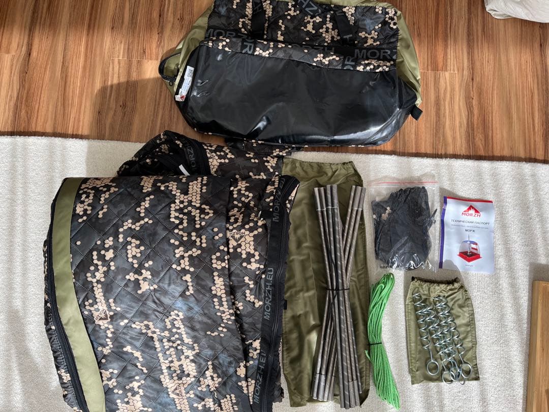 【MORZH/新品未使用】テントサウナ テント