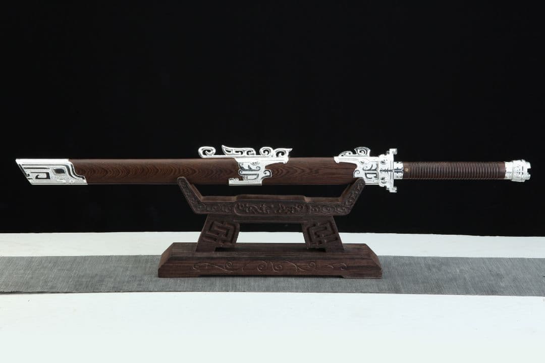 1059-武具 刀装具 日本刀　模造刀 居合刀 武士道 武蔵 鑑賞用 手鍛造打