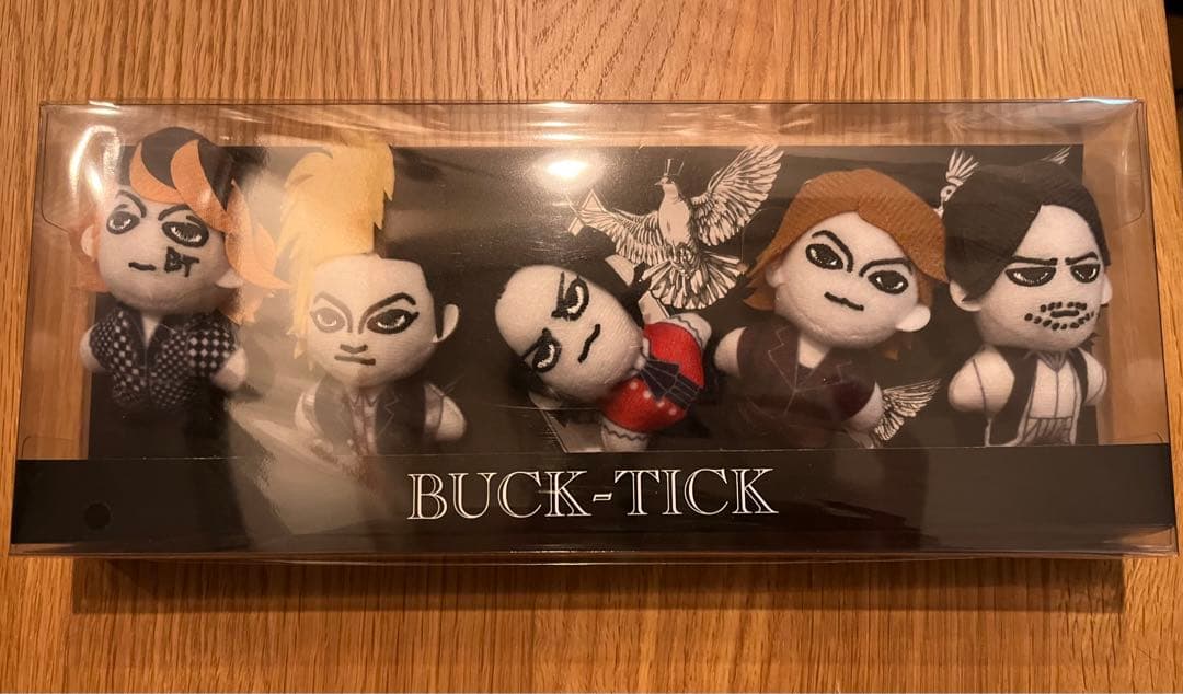 即日発送　BUCK-TICK ぬいぐるみ バッジ セット 5体