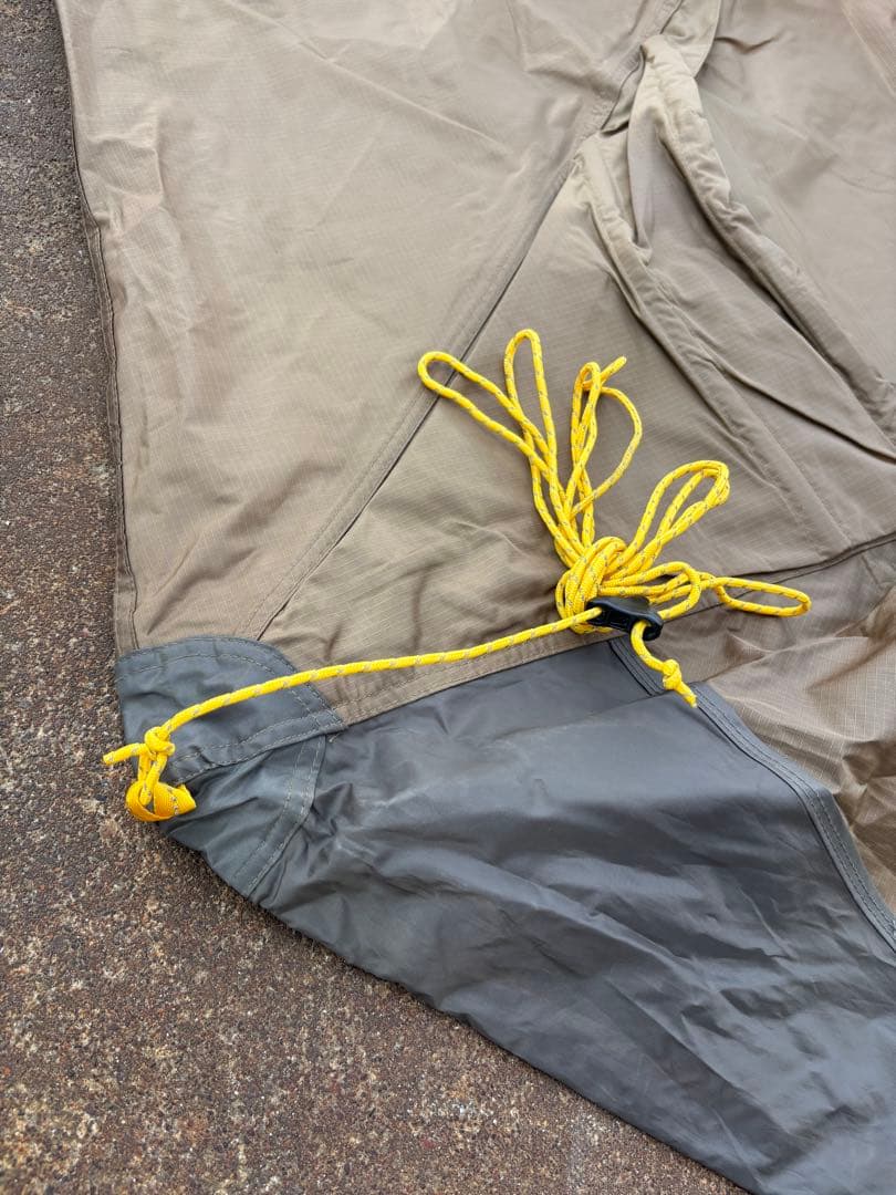 ニーモ　ヘキサ6p ポール2本　二股ポール部品1つ