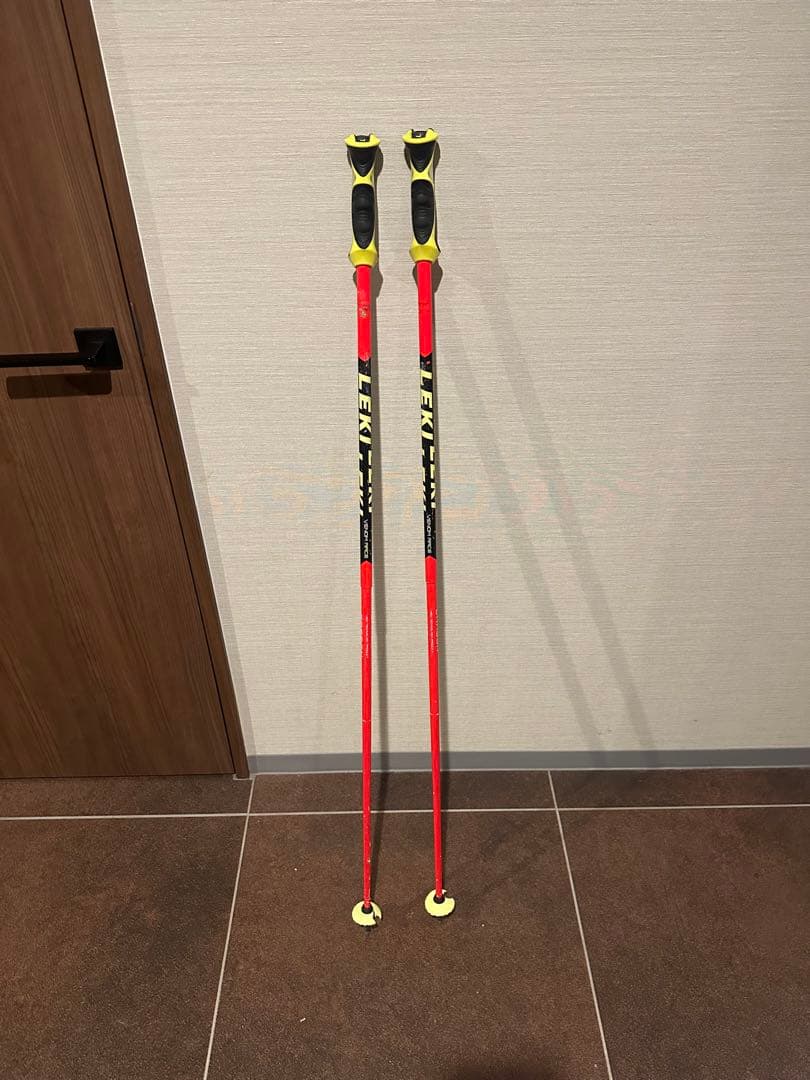Leki カーボン製スキー用ストック 120cm