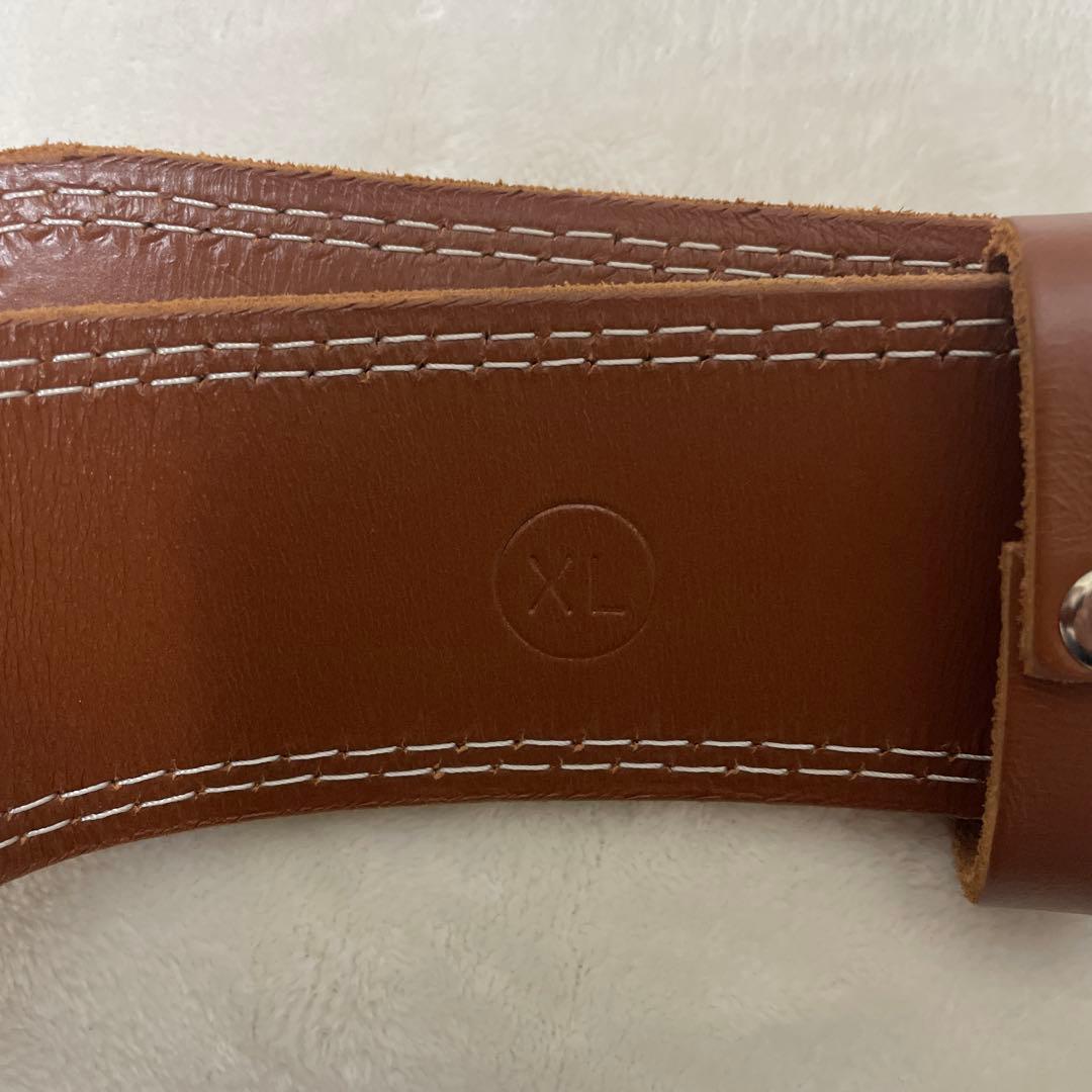 GOLD'S GYM ゴールドジム　トレーニングパワーベルト XL ブラウン