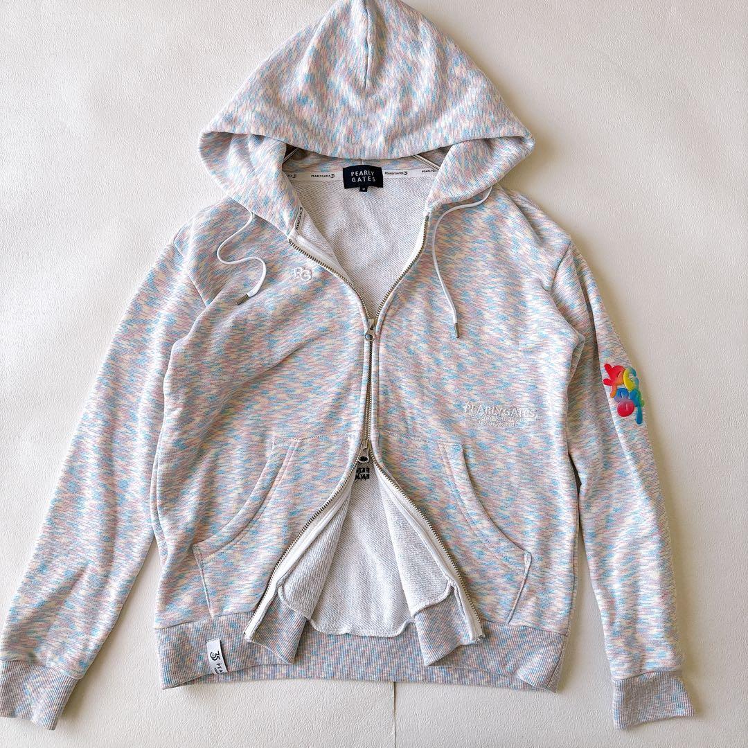 【希少】パーリーゲイツ　35周年記念モデル　ジップパーカー　日本製　2024年製