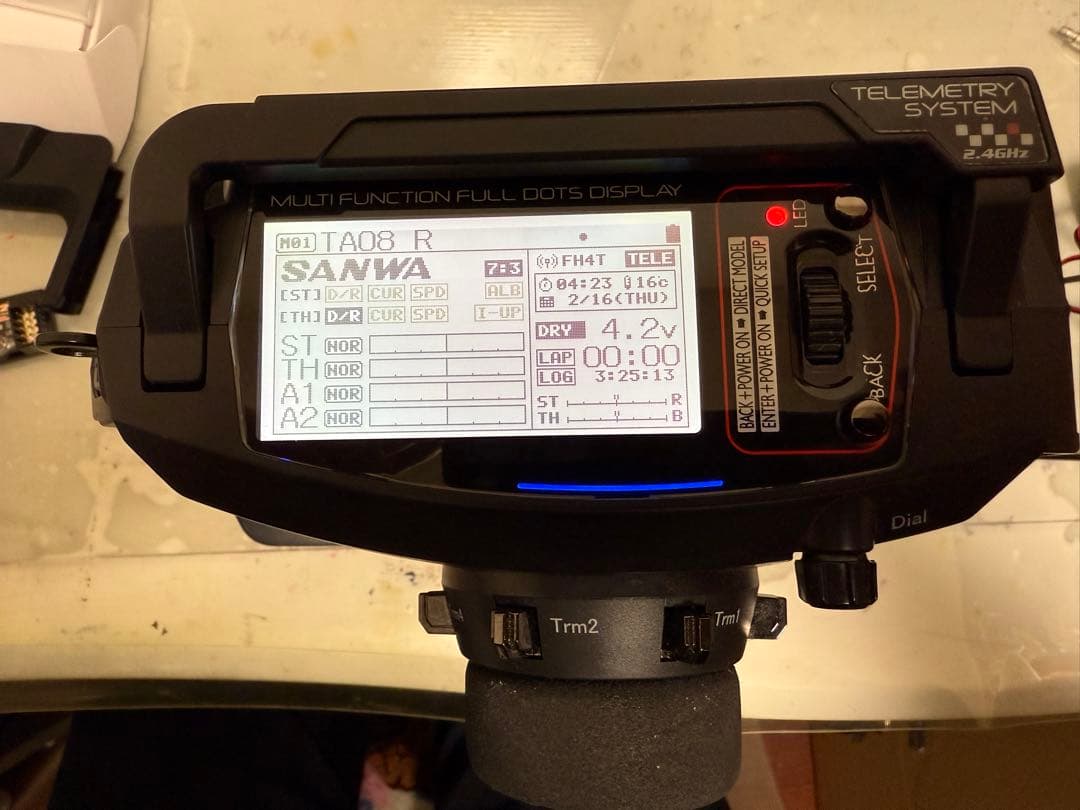 SANWA MT-44テレメトリーシステム付き