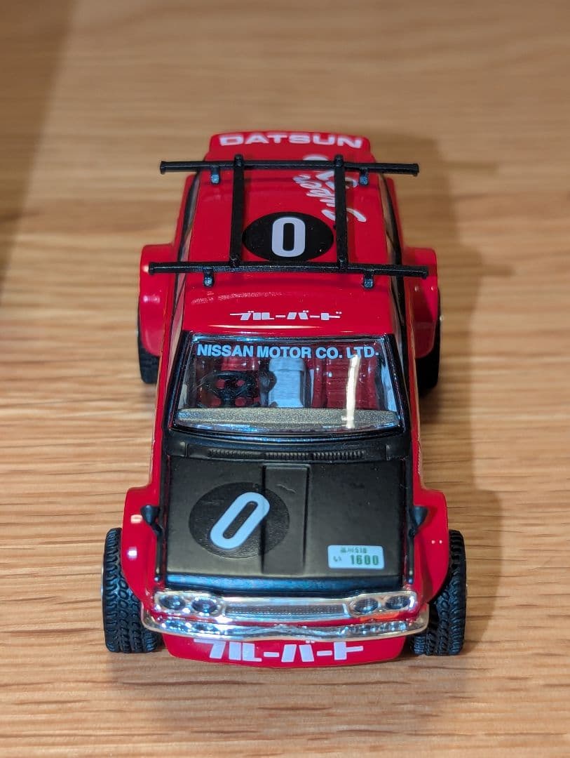 MINIGT 街道ハウス　DATSUN KAIDO 510 WAGON　チェイス