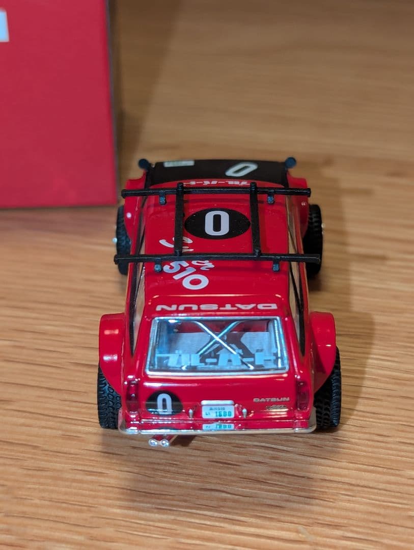 MINIGT 街道ハウス　DATSUN KAIDO 510 WAGON　チェイス