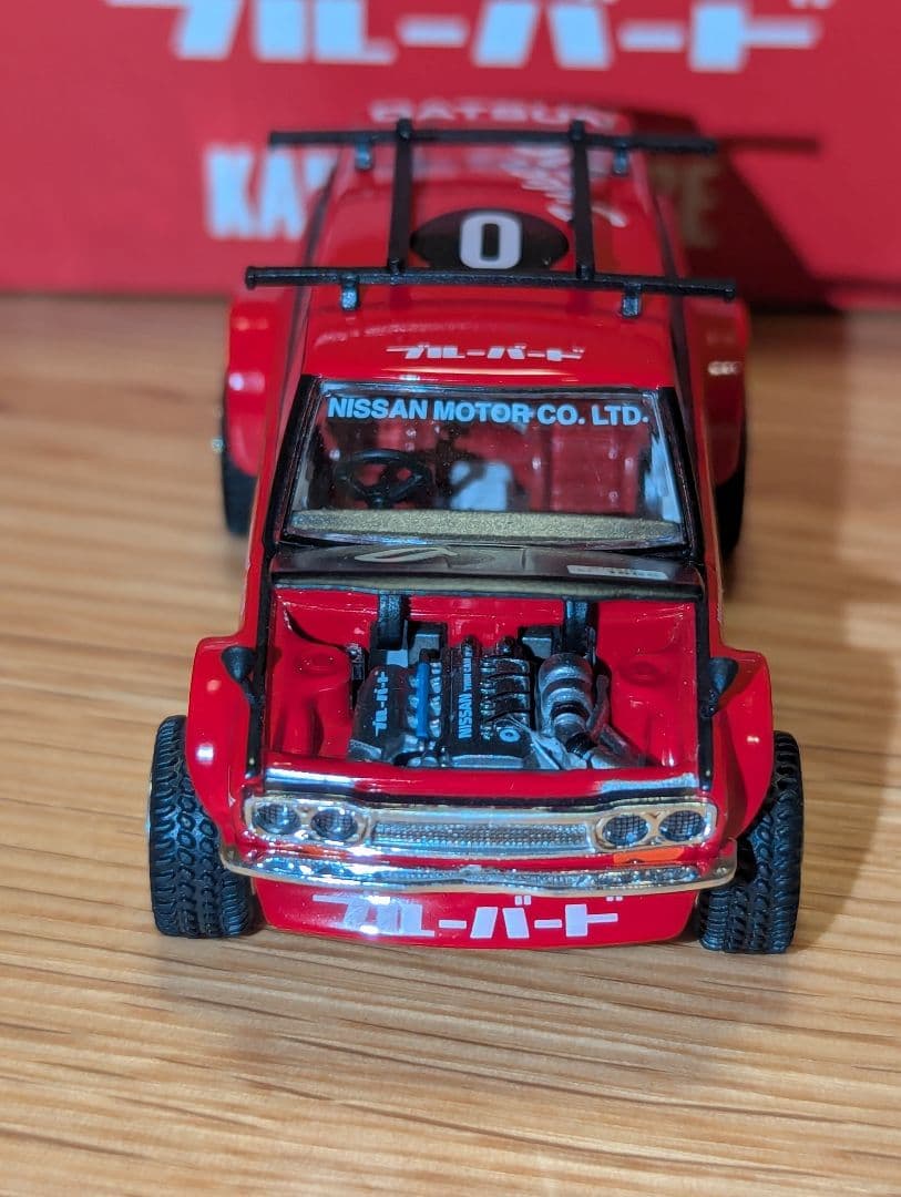 MINIGT 街道ハウス　DATSUN KAIDO 510 WAGON　チェイス