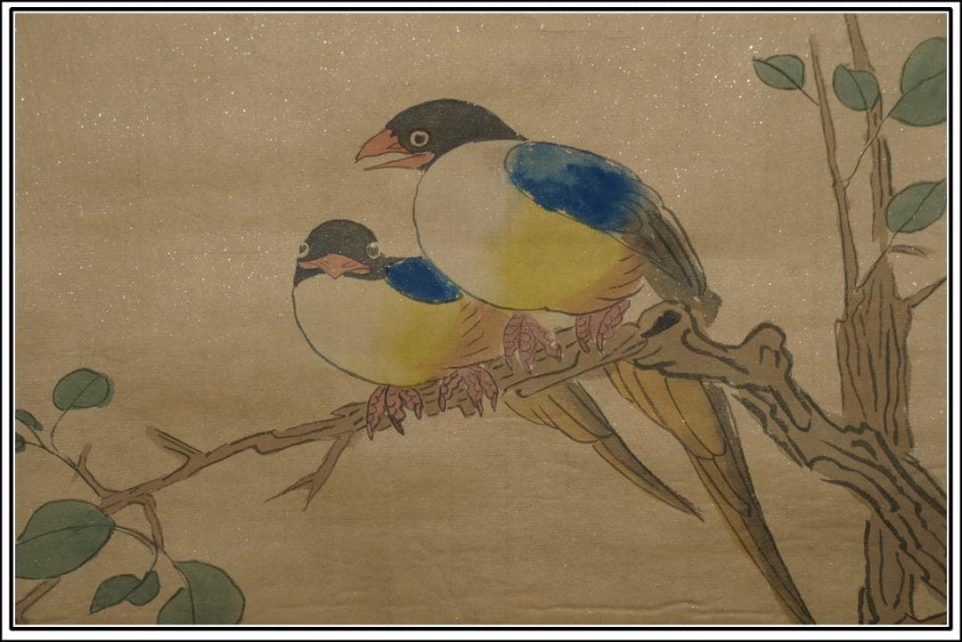 中国古美術 近時代の掛軸　激安骨董品　肉筆保証 BD135A8-1