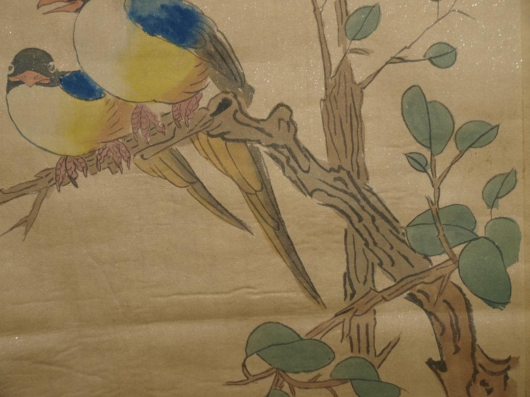 中国古美術 近時代の掛軸　激安骨董品　肉筆保証 BD135A8-1