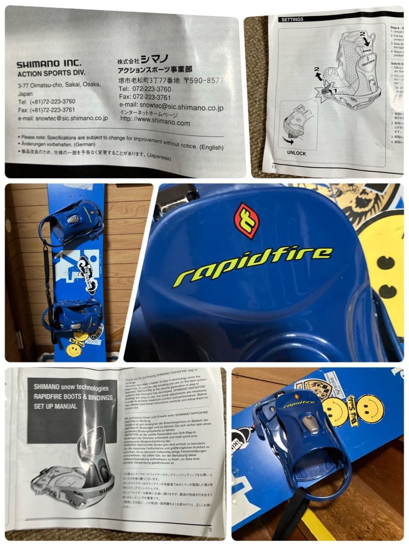 ⭐️Jack's スノーボード⭐️IGZ2Rバッグ⭐️rapidfireビンディング