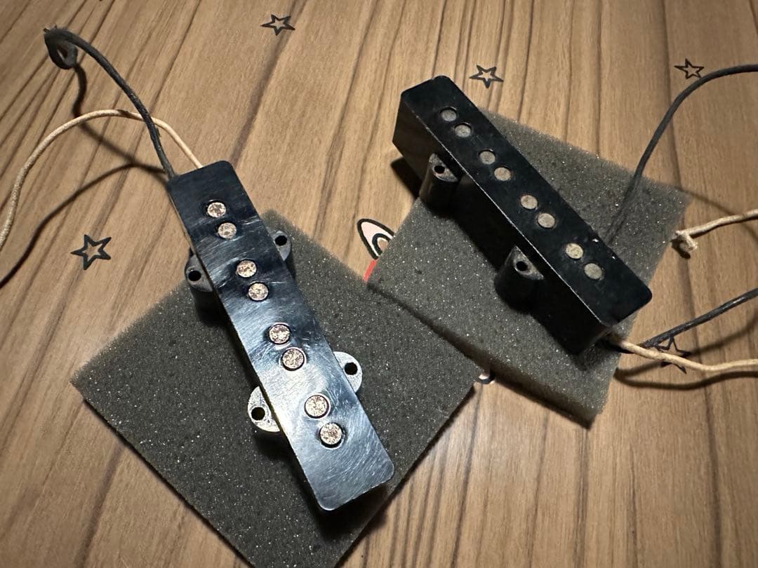 fender usa 純正ジャズベースピックアップ 2個セット
