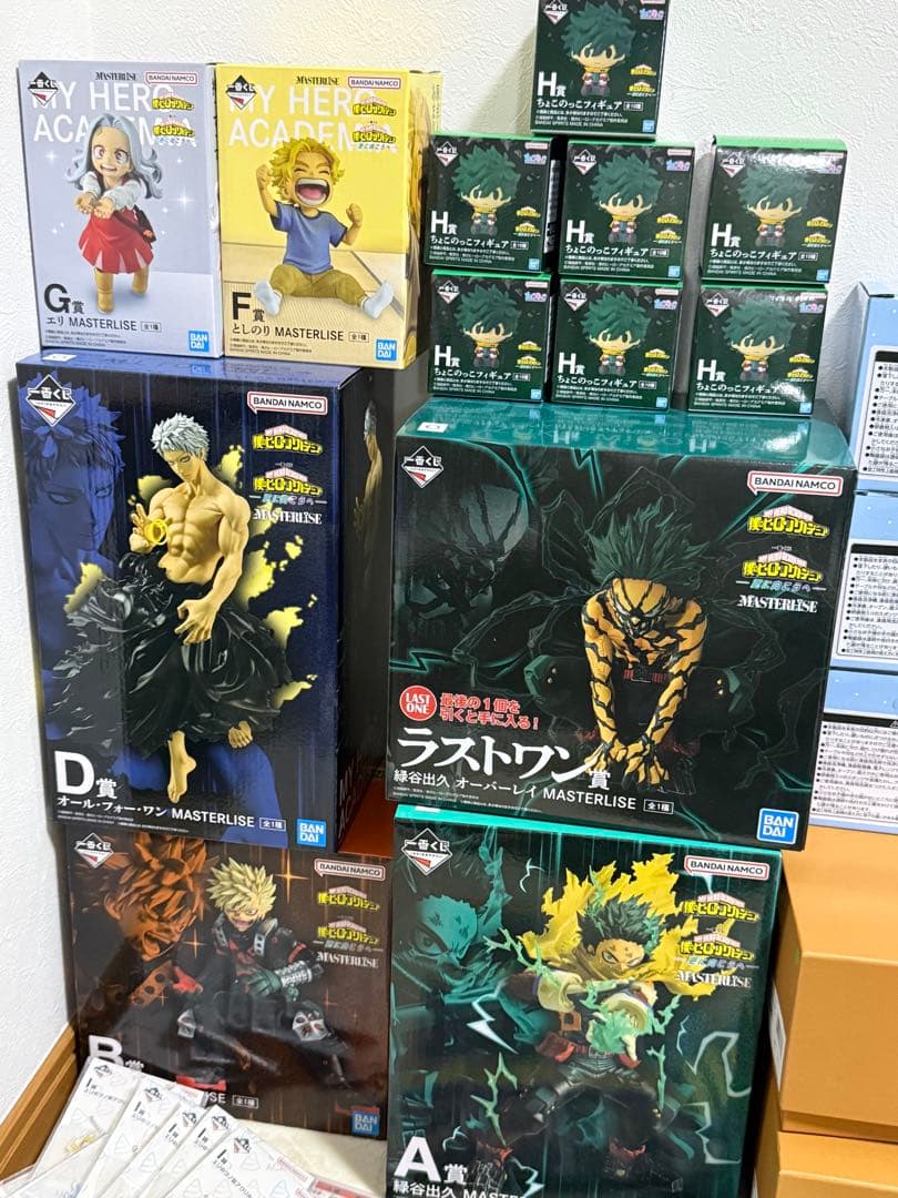 僕のヒーローアカデミア 一番くじ フィギュアコンプリートセット おまけ付き