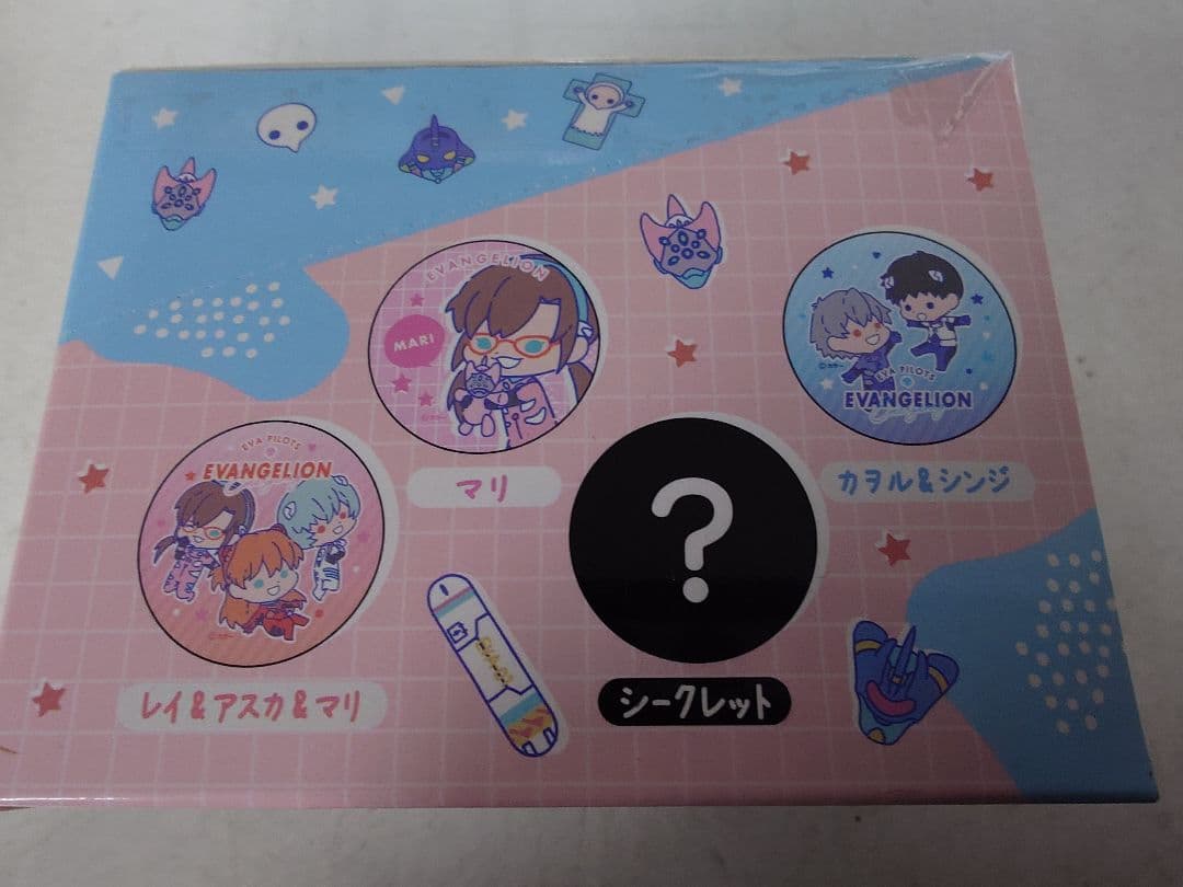 ③ 新世紀エヴァンゲリオン トレーディング 缶バッジ　15箱　計240個