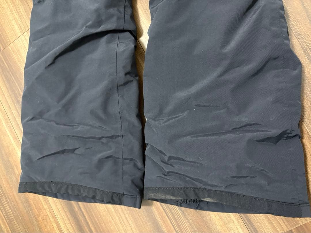 美品　バートン　キッズ用スノーボードビブパンツボトム　黒