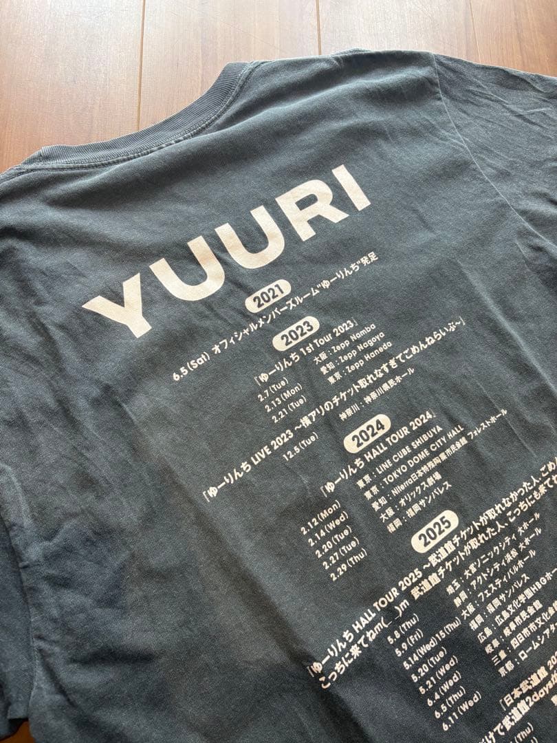 優里 日本武道館2025 会場限定Tシャツ Lサイズ　取り置き12/1あかりさん