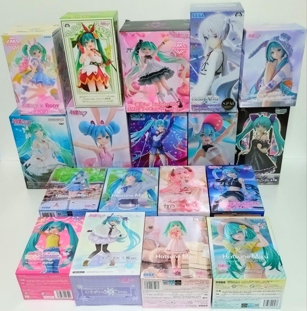 初音ミク 希少 フィギュア 18体まとめ売り