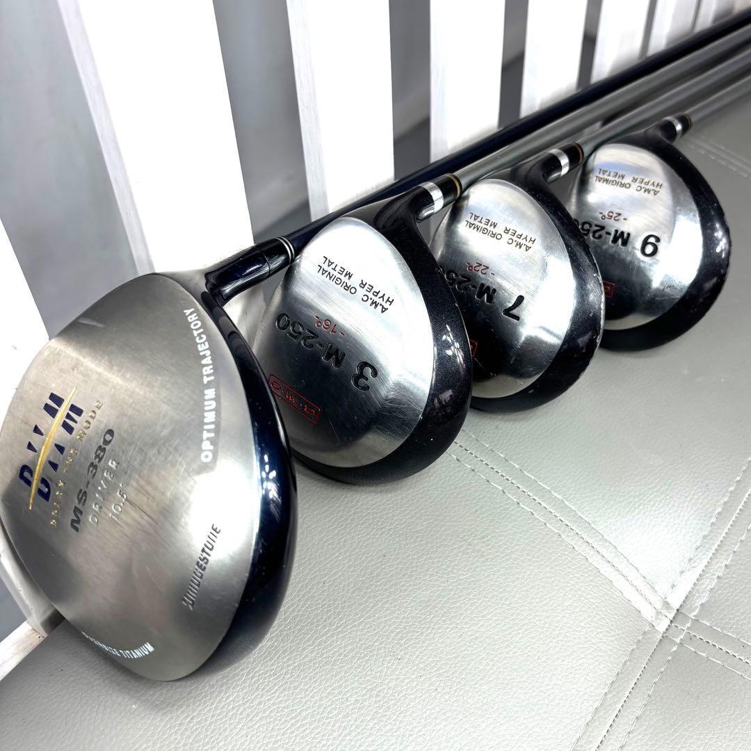 本格派 メンズゴルフクラブ 12本 フルセット ゴルフセット 豪華 お試しセット