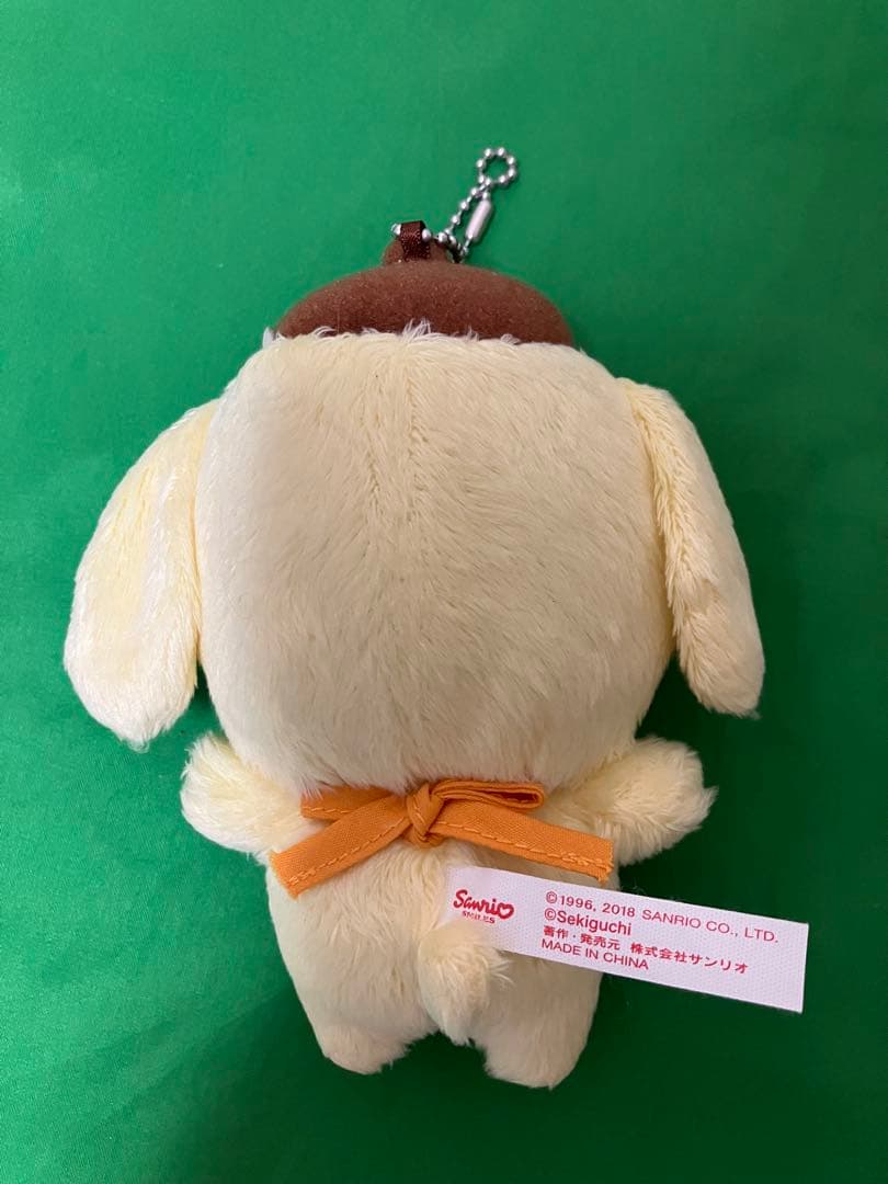 希少　モンチッチ×ポムポムプリン　ぬいぐるみマスコットキーチェーン
