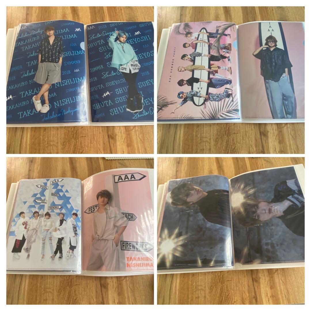 AAA クリアファイル 34枚まとめて