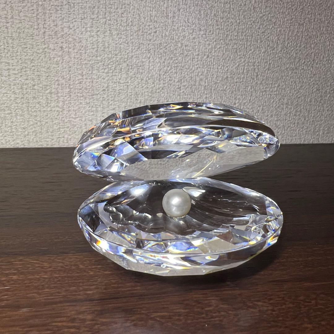 スワロフスキー　フクロウ&シェル