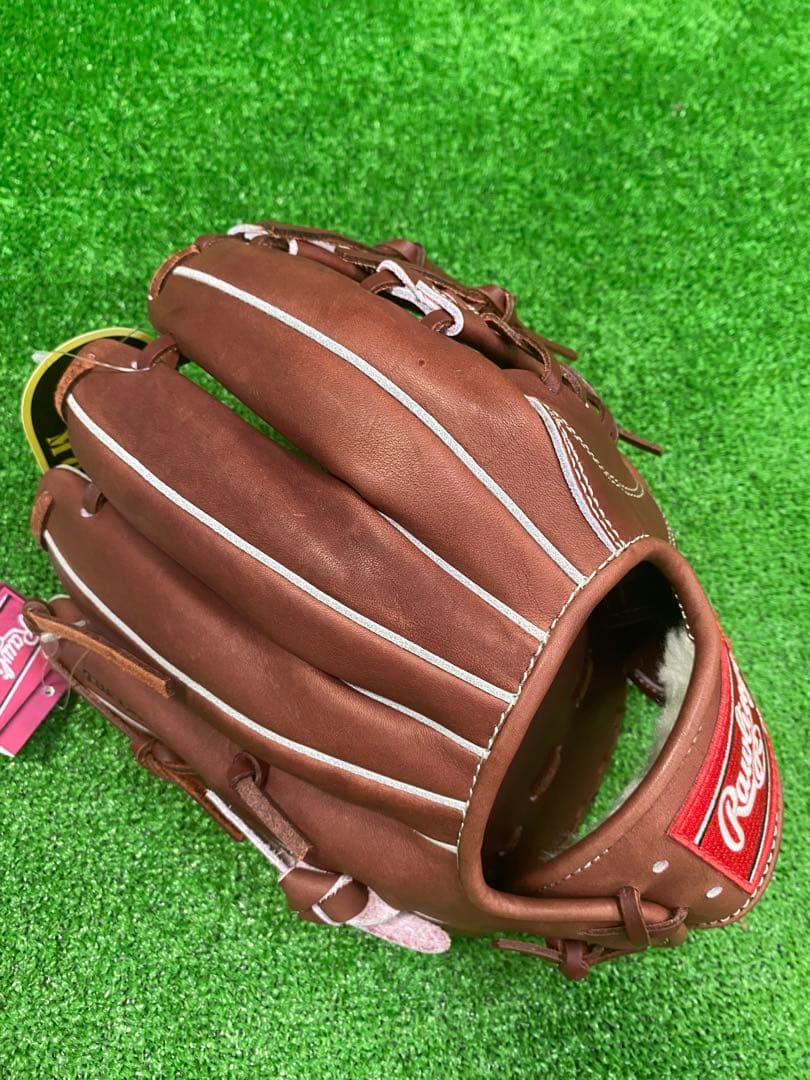 【新品】 Rawlings 硬式グローブ ブラウン