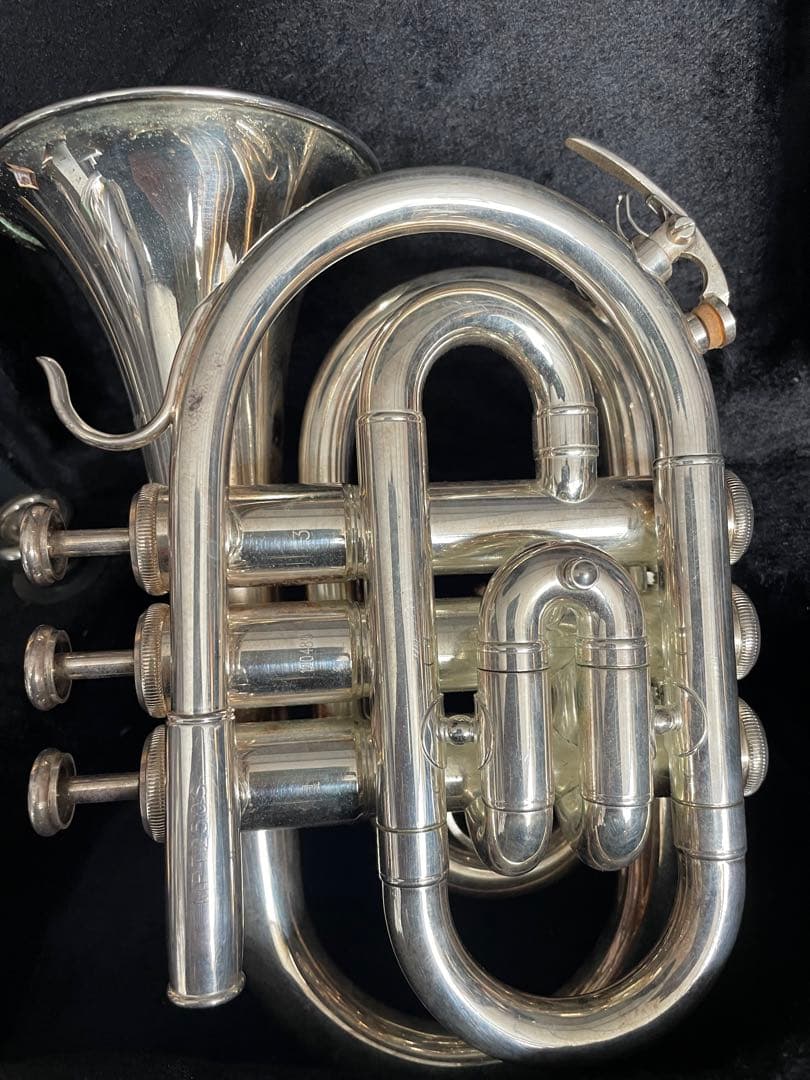 J.Michael ポケットトランペット MPT250S SV シルバー 管楽器