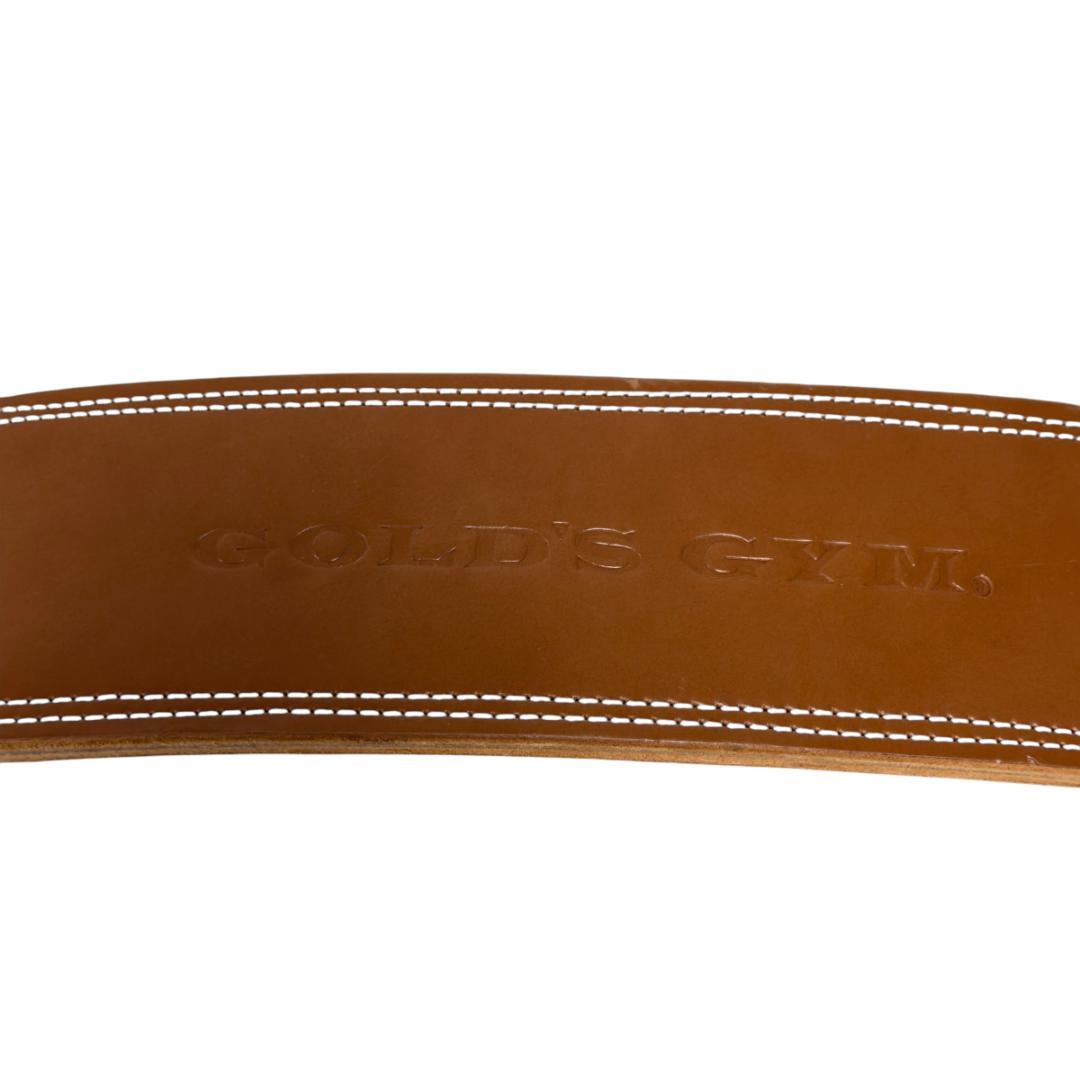 美品　ゴールドジム プロレザーベルト XLサイズ トレーニングベルト