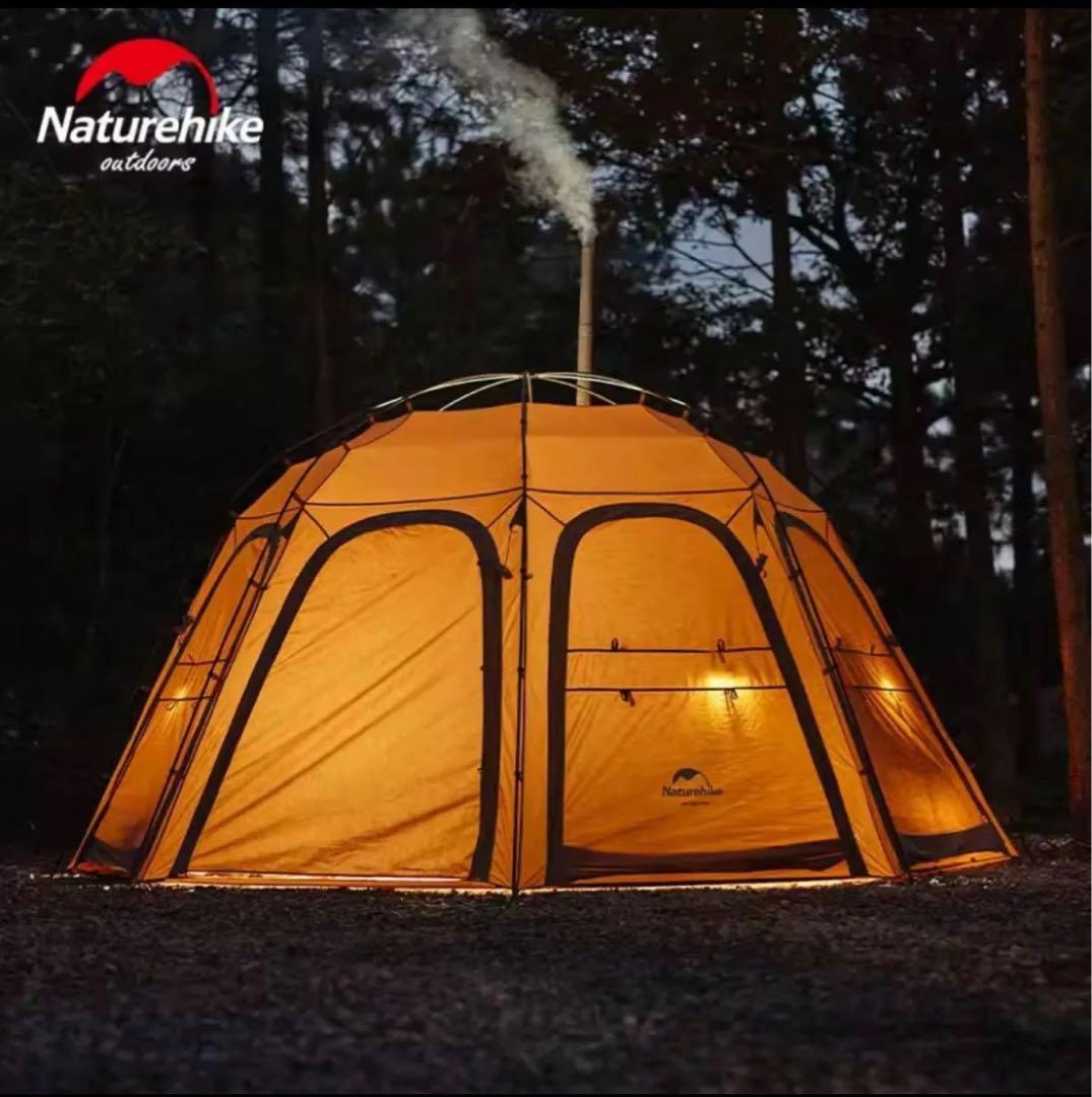 【未使用】naturehike fire ドーム型テント tc素材 tpu付き