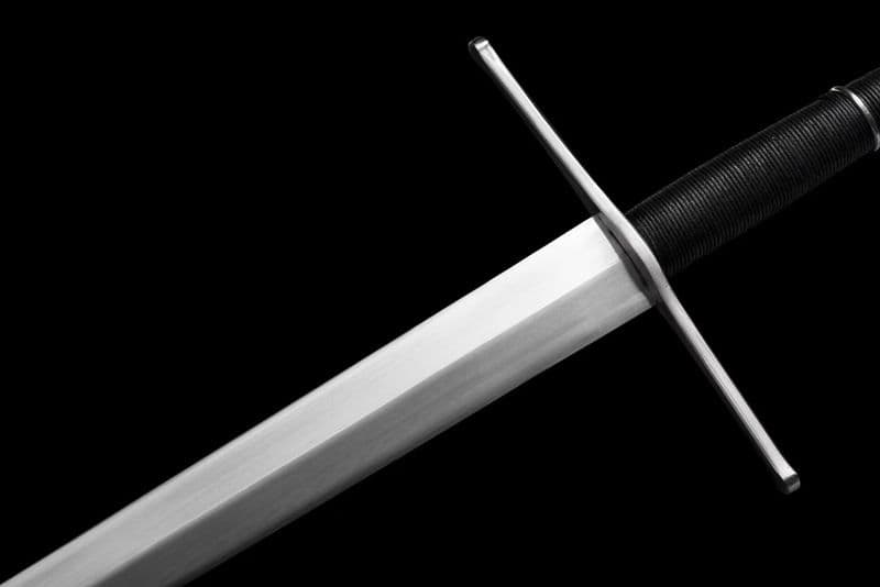 マンガン鋼四面西洋剣 古兵器 武具　刀装具　日本刀　模造刀 居合刀