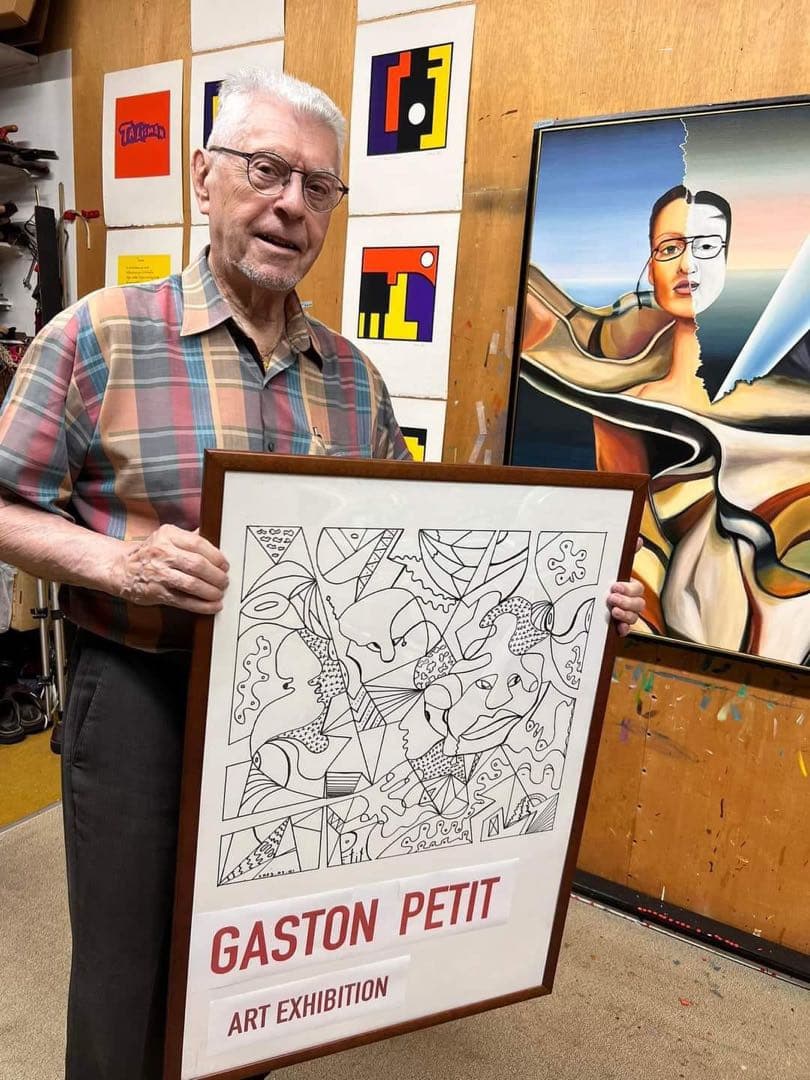 版画　作者:ガストン・プティ（聖ドミニコ渋谷カトリック教会神父様の作品）